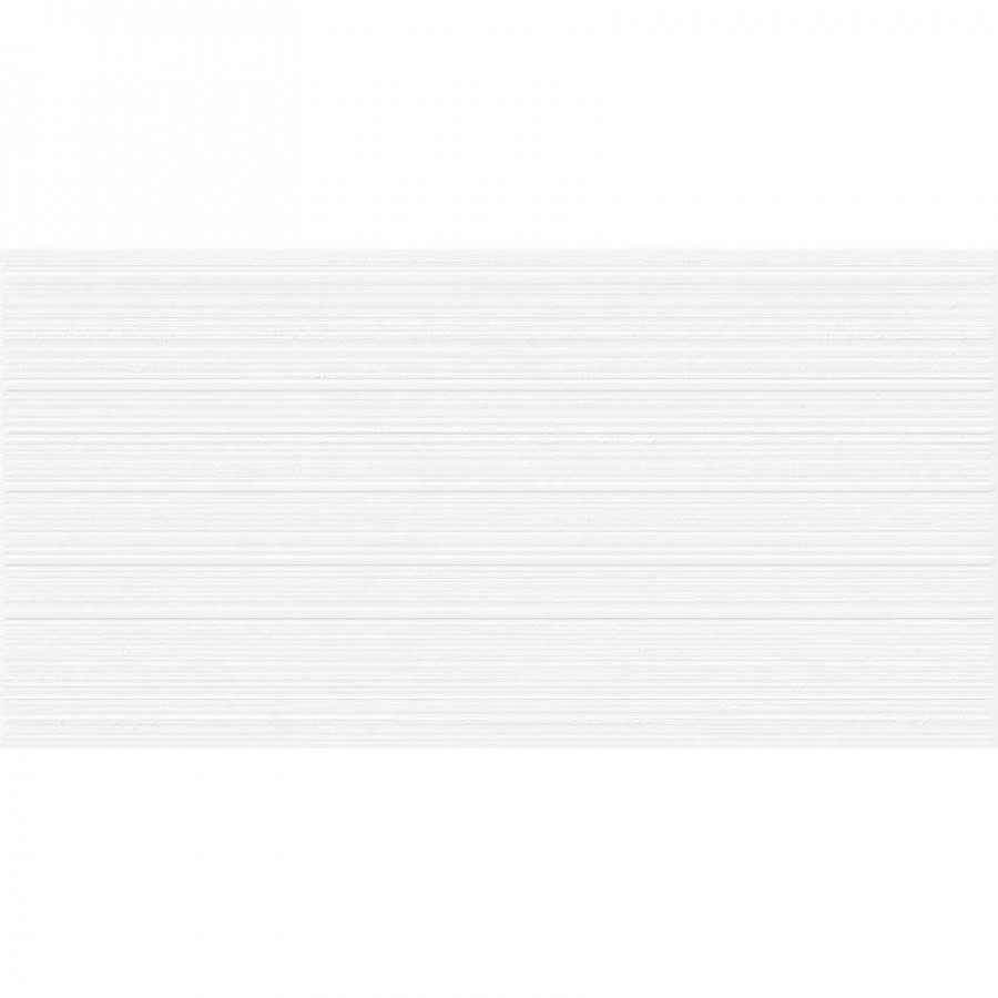 Керамическая плитка 50x25 8мм Miloni TWU2550MLN30 Рельефная матовая белый Alma Ceramica