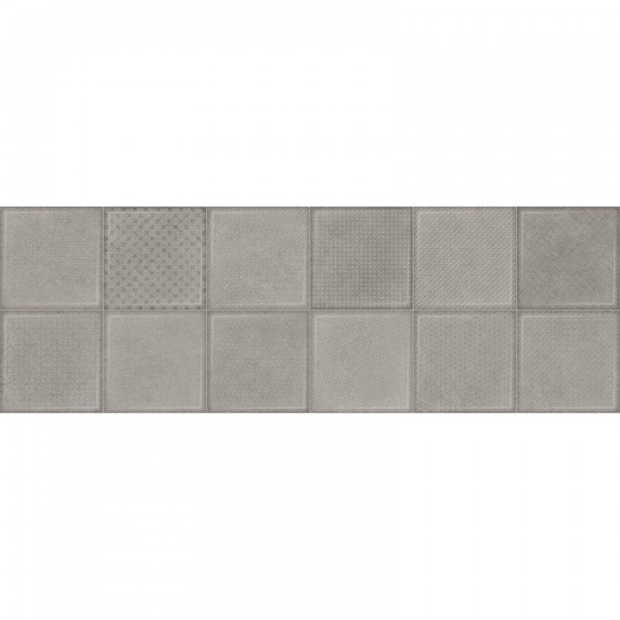 Керамическая плитка 90x30 8.5мм Cube TWU3090CUB70R Матовая матовая серый Alma Ceramica