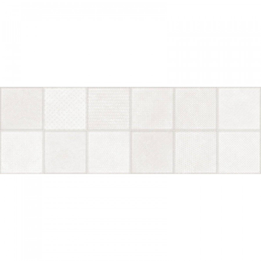 Керамическая плитка 90x30 8.5мм Cube TWU3090CUB07R Матовая матовая белый Alma Ceramica