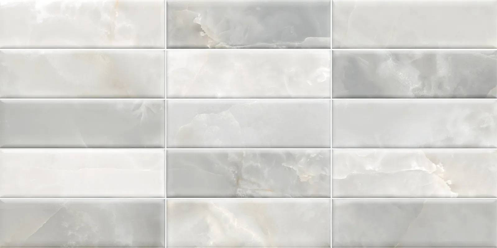 Керамическая плитка 60x30 7.5мм Azimut TWA3060AZM17 рельефная матовая бежевый Alma Ceramica