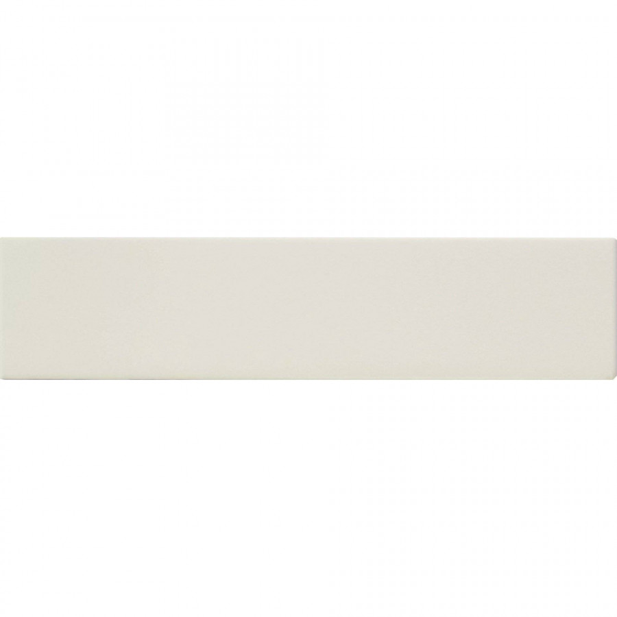 Керамическая плитка 20x5 10мм Candy 128387 White матовая белый Dna Tiles