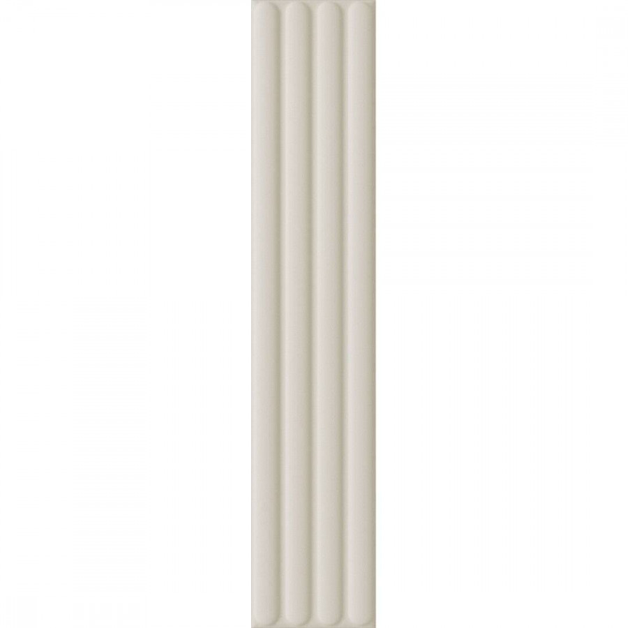 Керамическая плитка 54x11 10мм Plinto Out Greige Matt матовая бежевый Dna Tiles