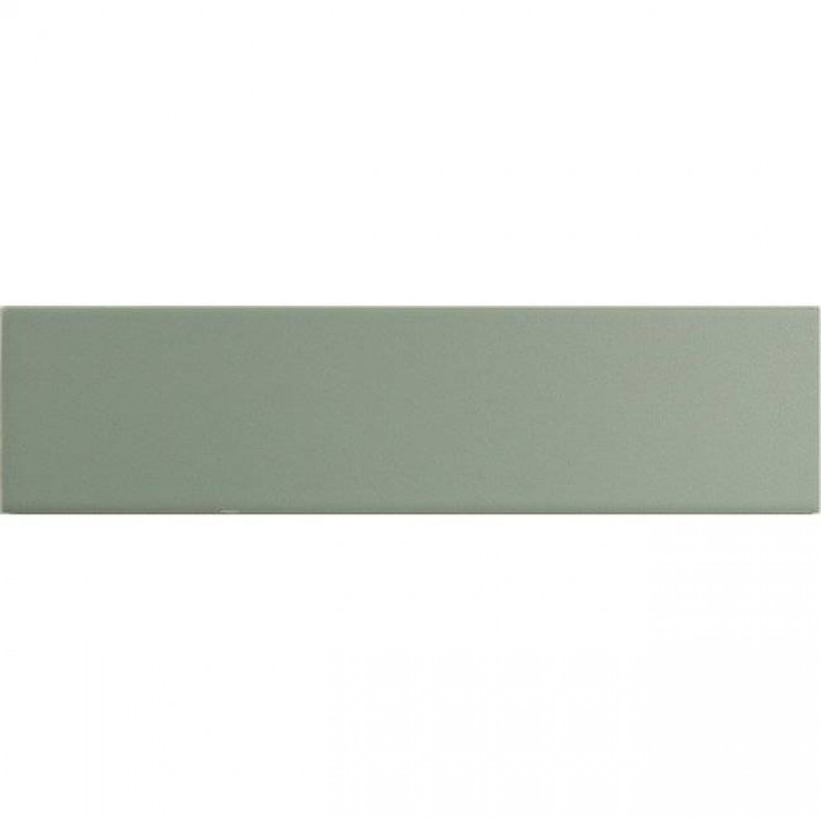 Керамическая плитка 25x6 8.5мм Match 130849 Sage Matt матовая зеленый Dna Tiles