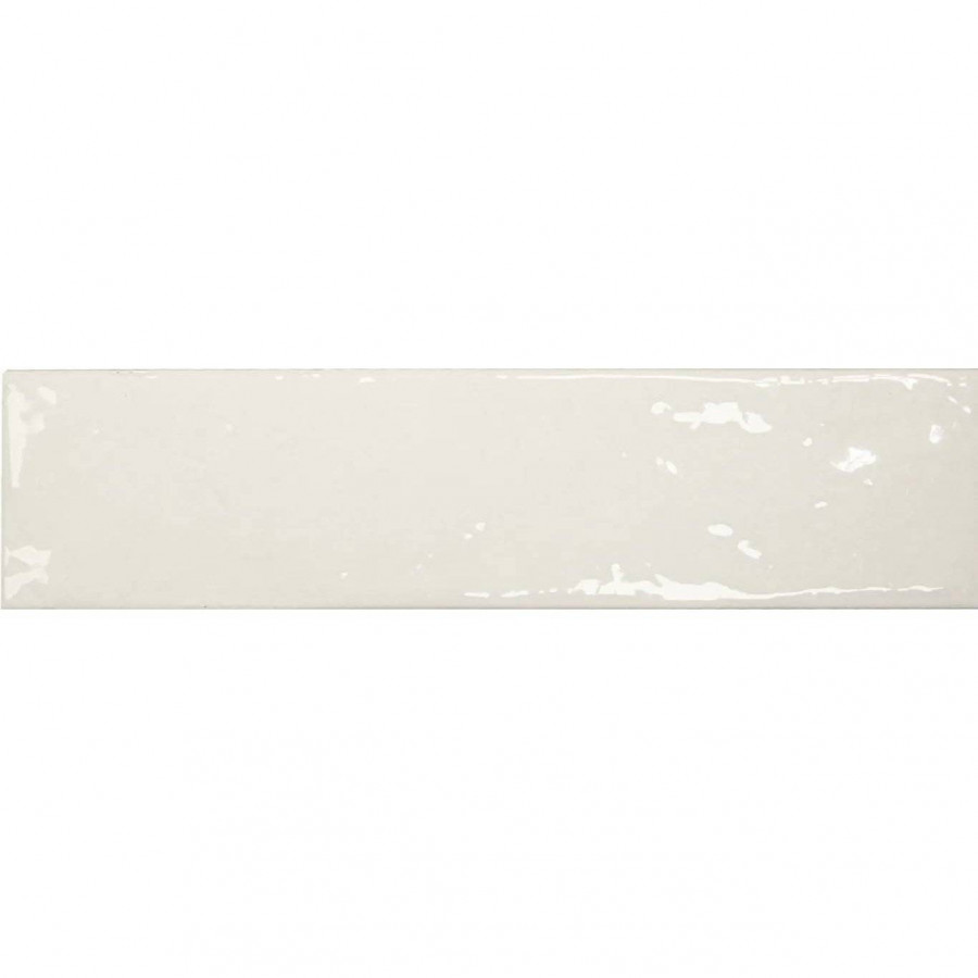 Керамогранит 28x7 8.5мм Mediterraneo 135399 Sal Gloss глянцевая белый Dna Tiles