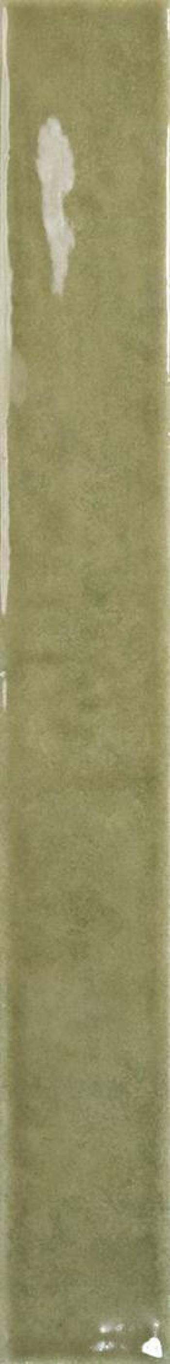 Керамогранит 38x5 8.5мм Mixtura 138768 Leaf Gloss глянцевая зеленый Dna Tiles