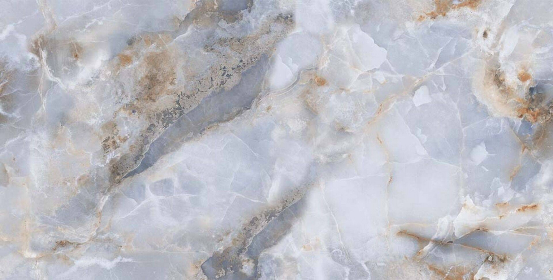 Керамогранит 120x60 8.6мм Lagoon Blue глянцевая синий DO&PO