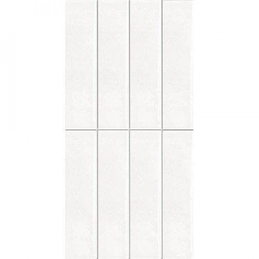 Керамическая плитка 60x30 11мм Luken DG_LU_WH White Gloss глянцевая белый Dualgres