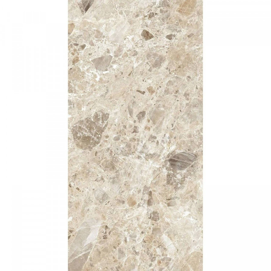 Керамогранит 120x60 8.5мм Breccia Paradiso 104706 Beige Touch матовая бежевый Due-G