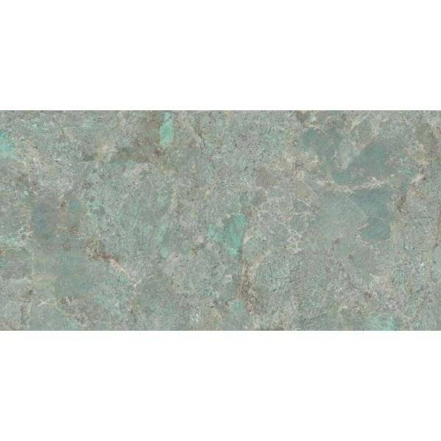 Керамогранит 120x60 10мм Amazonite 188642 глянцевая бирюзовый Dune