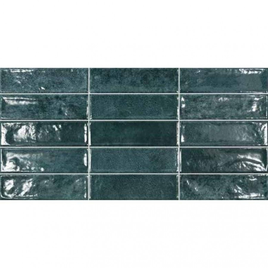 Керамическая плитка 60x32 9.5мм Pool Blue глянцевая синий Ecoceramic