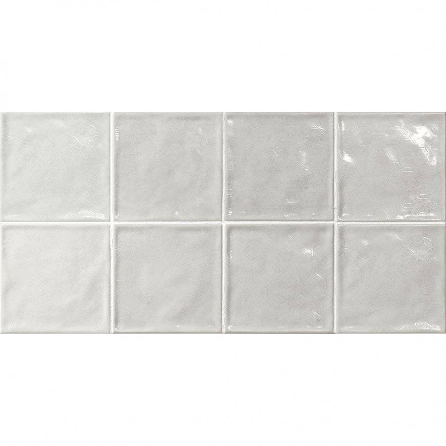 Декор 15x15 9мм Chic Gris Decorado глянцевая серый El Barco