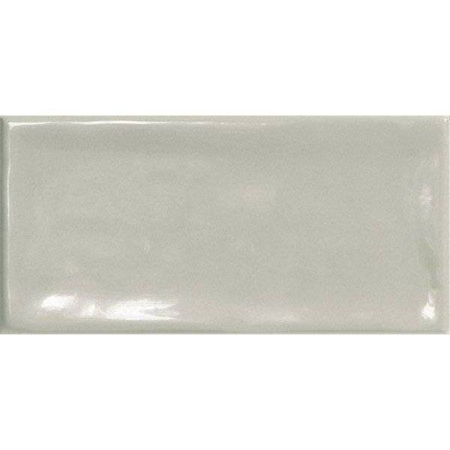 Керамическая плитка 15x8 9мм Alfaro Gris Br. глянцевая серый El Barco