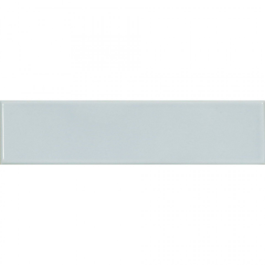 Керамическая плитка 30x8 9мм Acuarela Sky глянцевая голубой El Barco